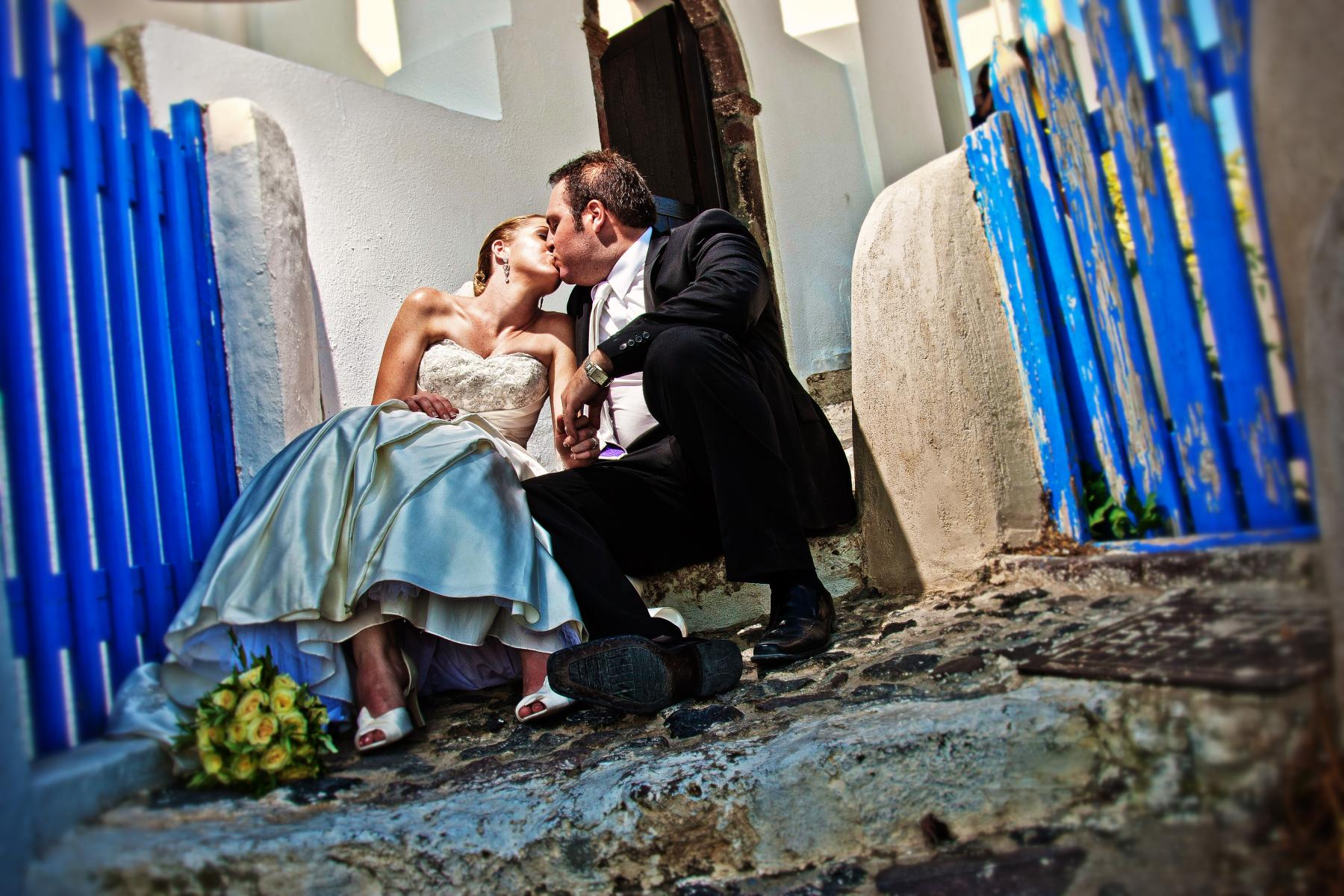 Santorini wedding photography & video