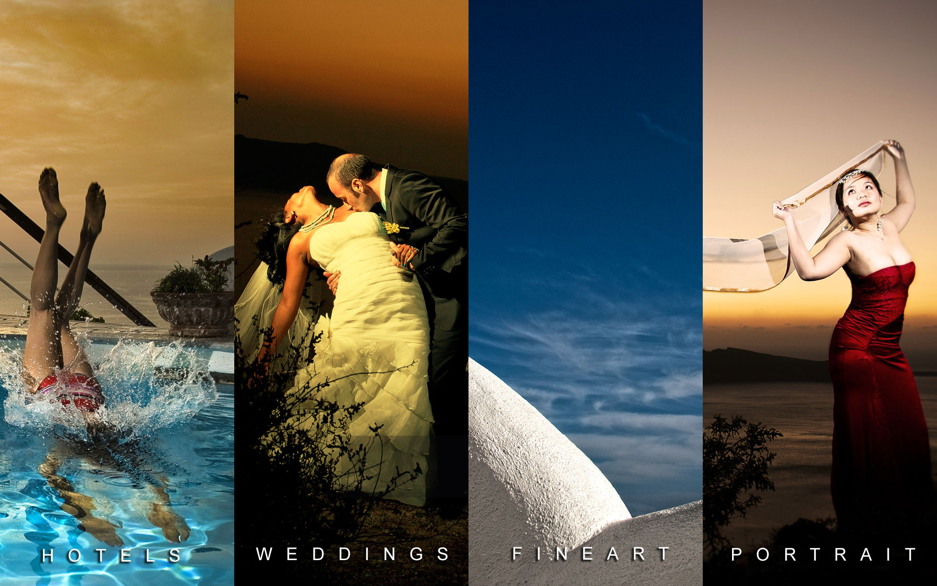 Santorini wedding photographers