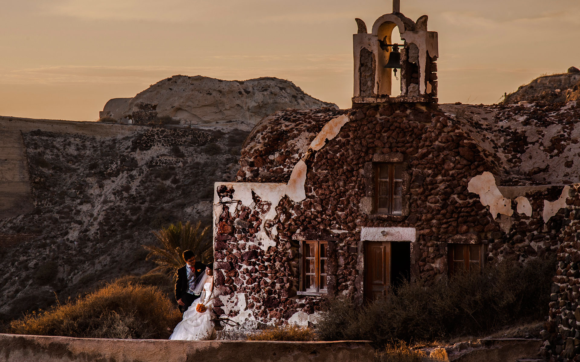 Santorini wedding photography 2012