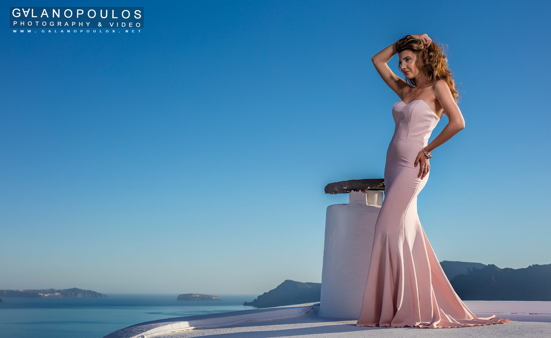 Santorini  fashion photography