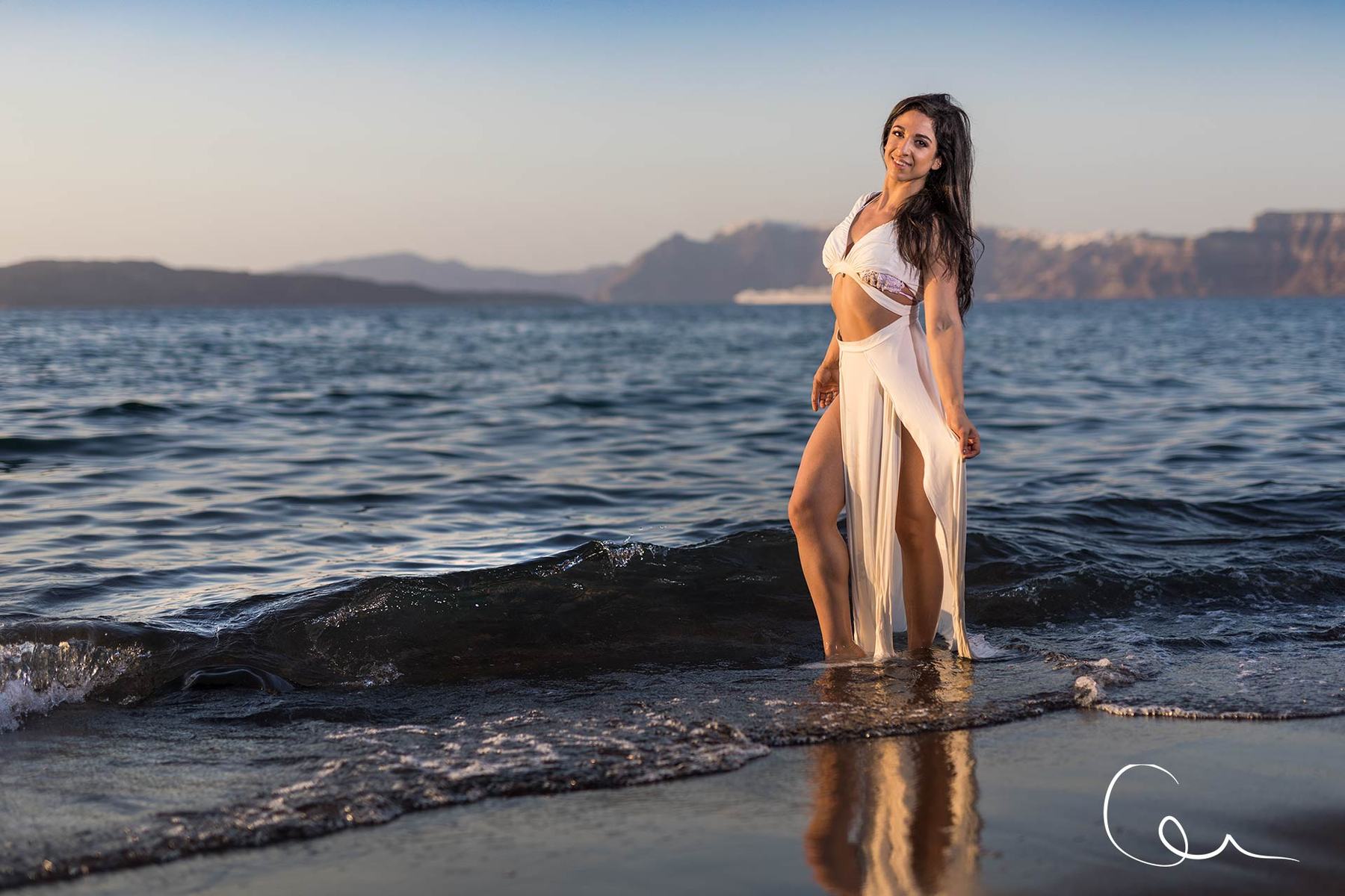 Santorini  fashion photography