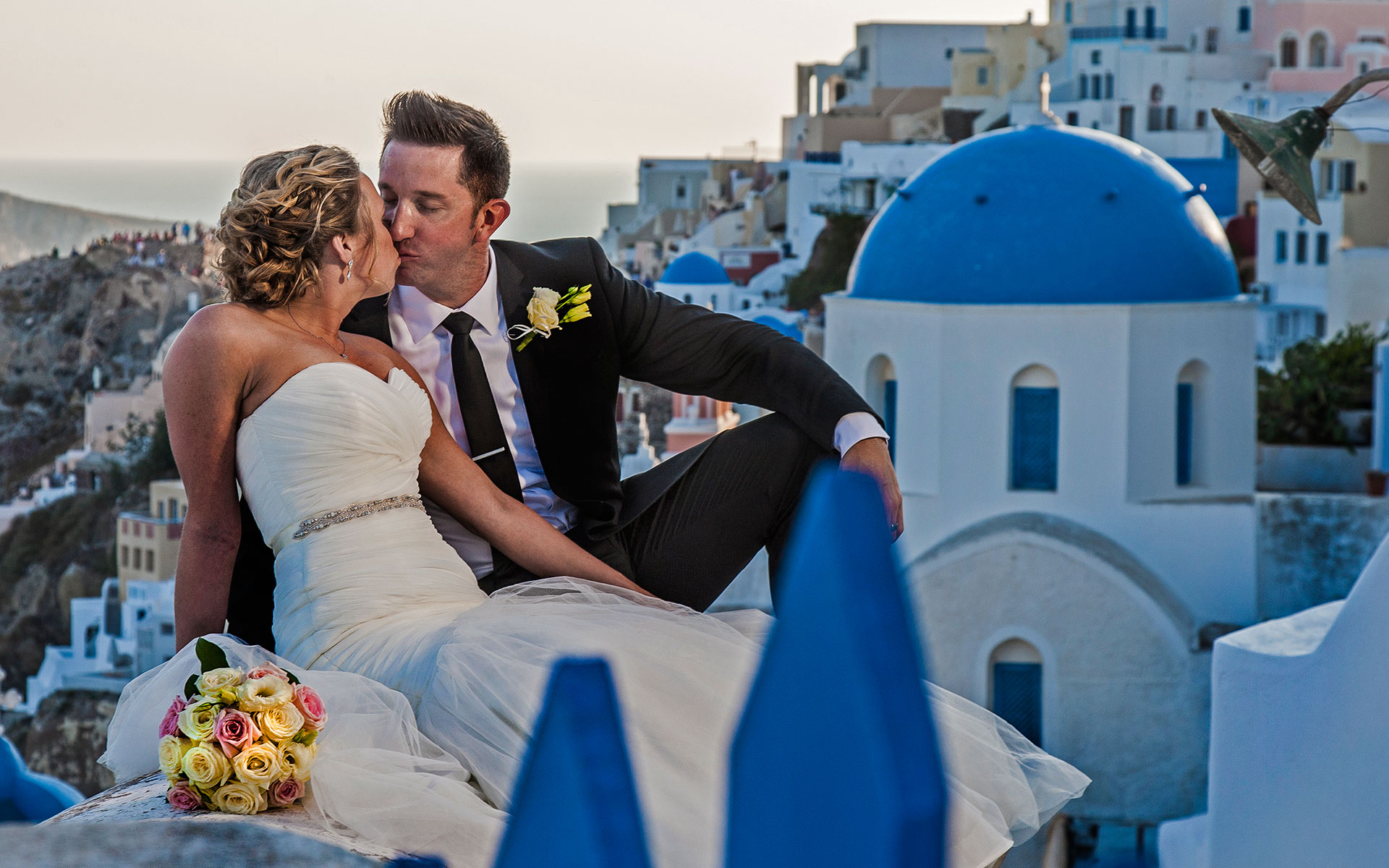 Santorini wedding photography & video