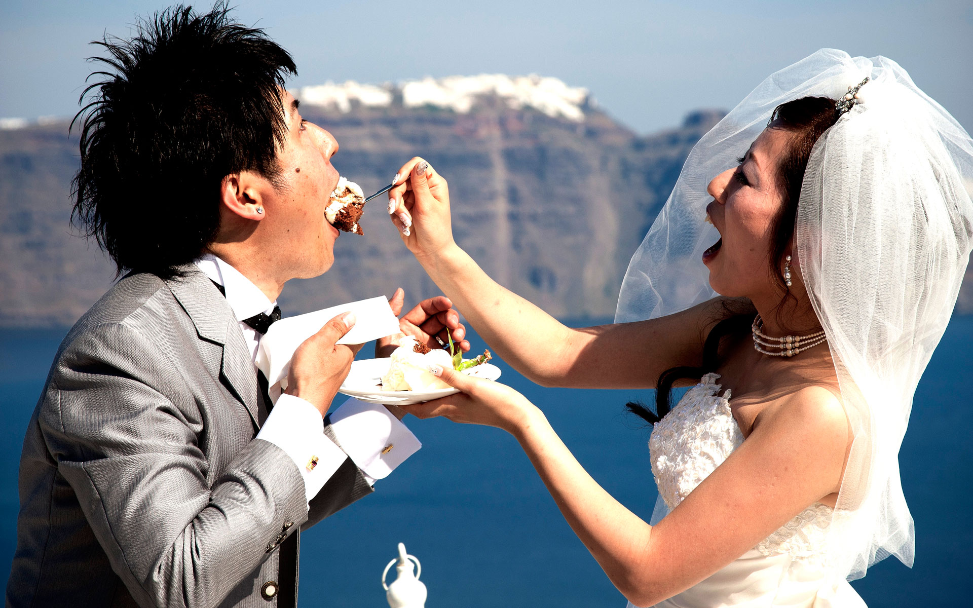 santorini wedding photography and video