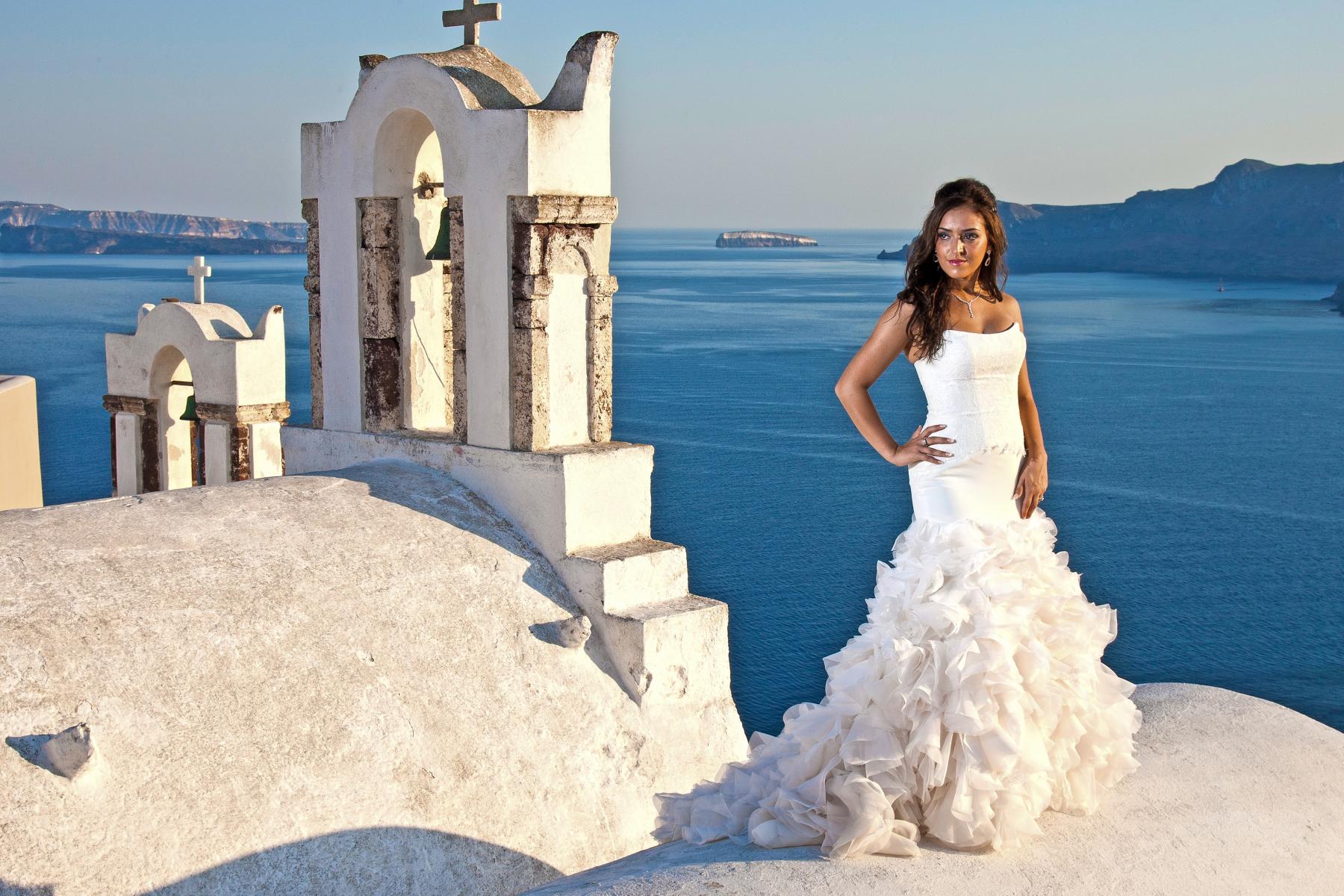 Santorini wedding photography & video