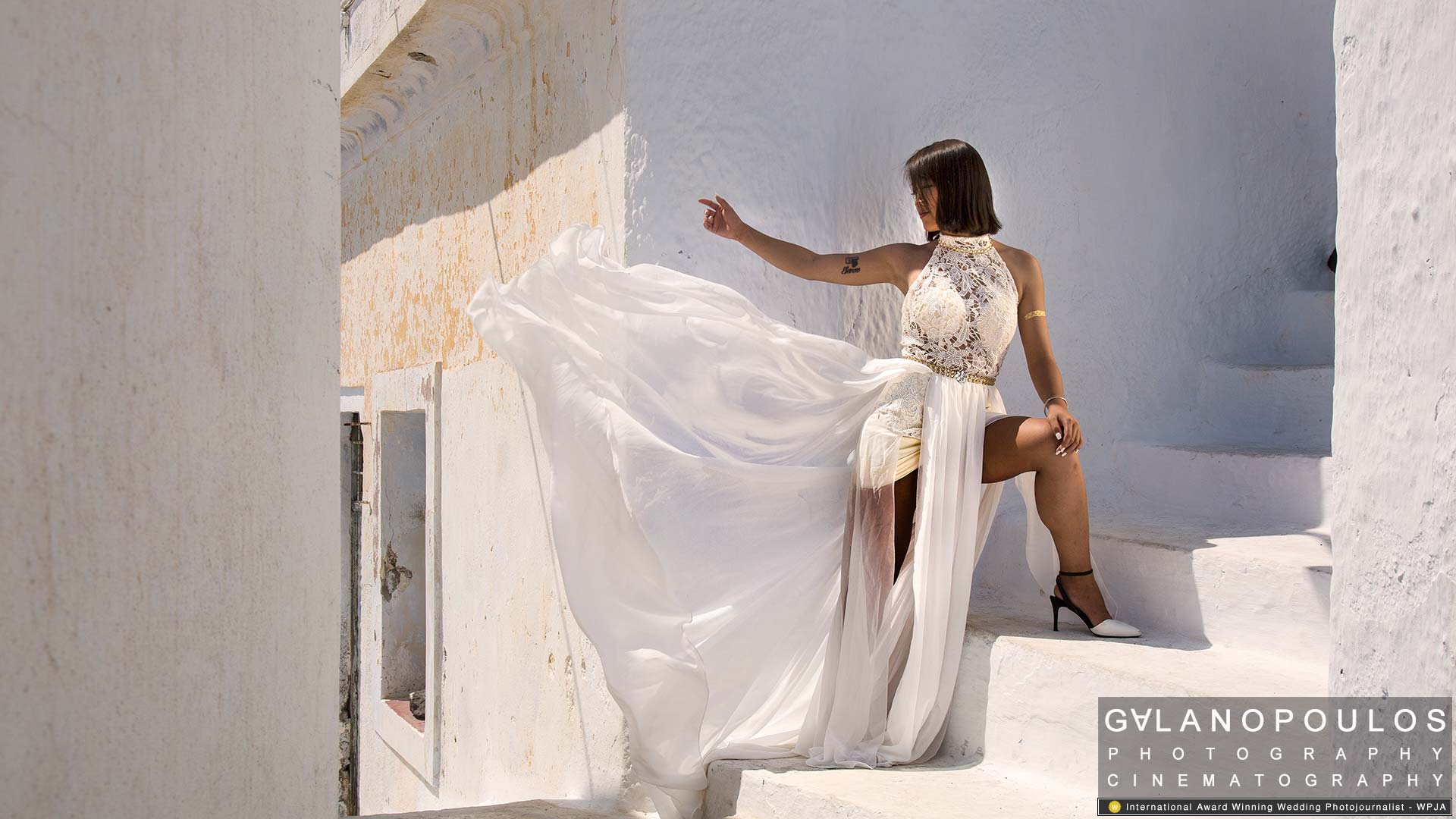 Santorini  fashion photography