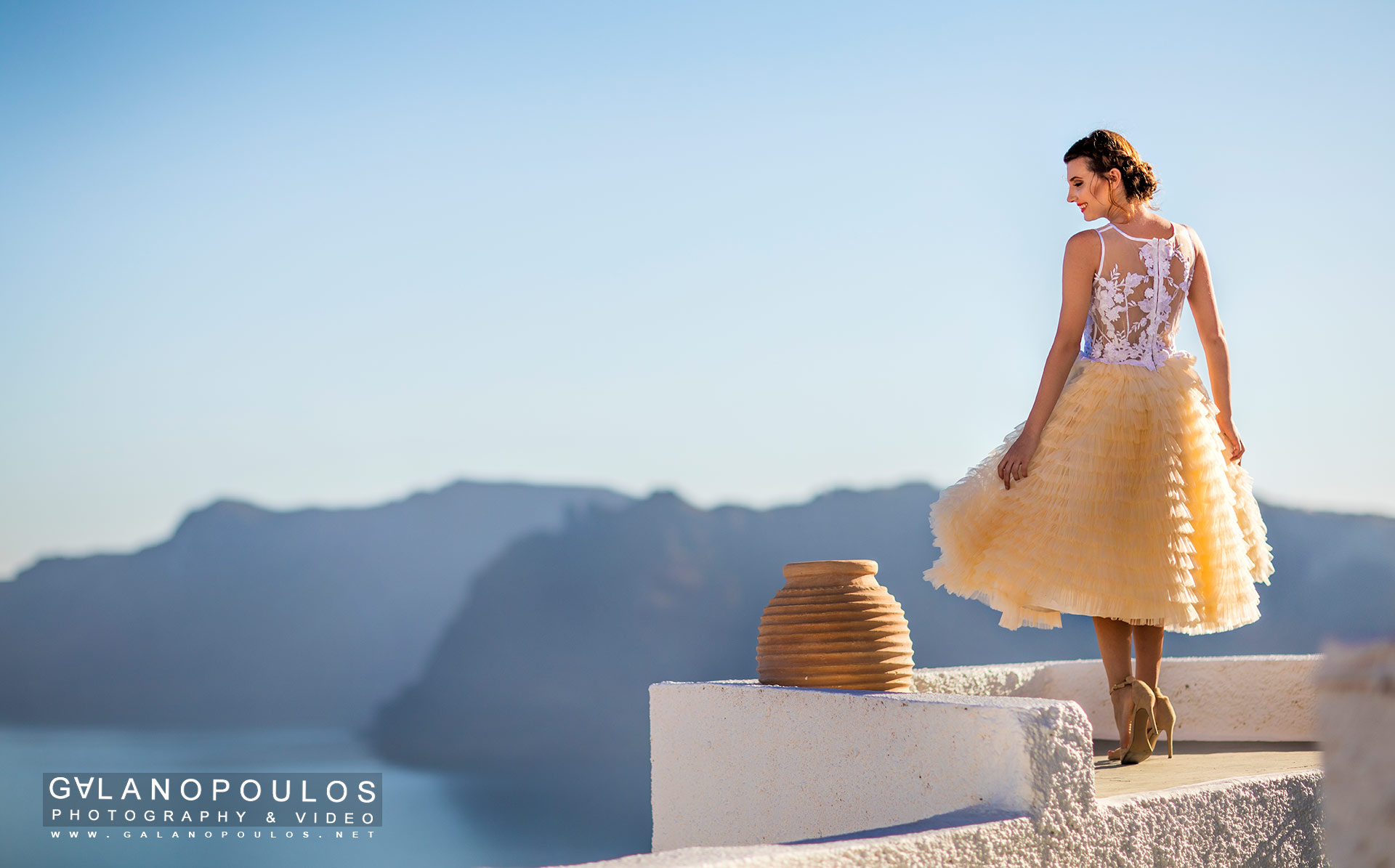 Santorini  fashion photography