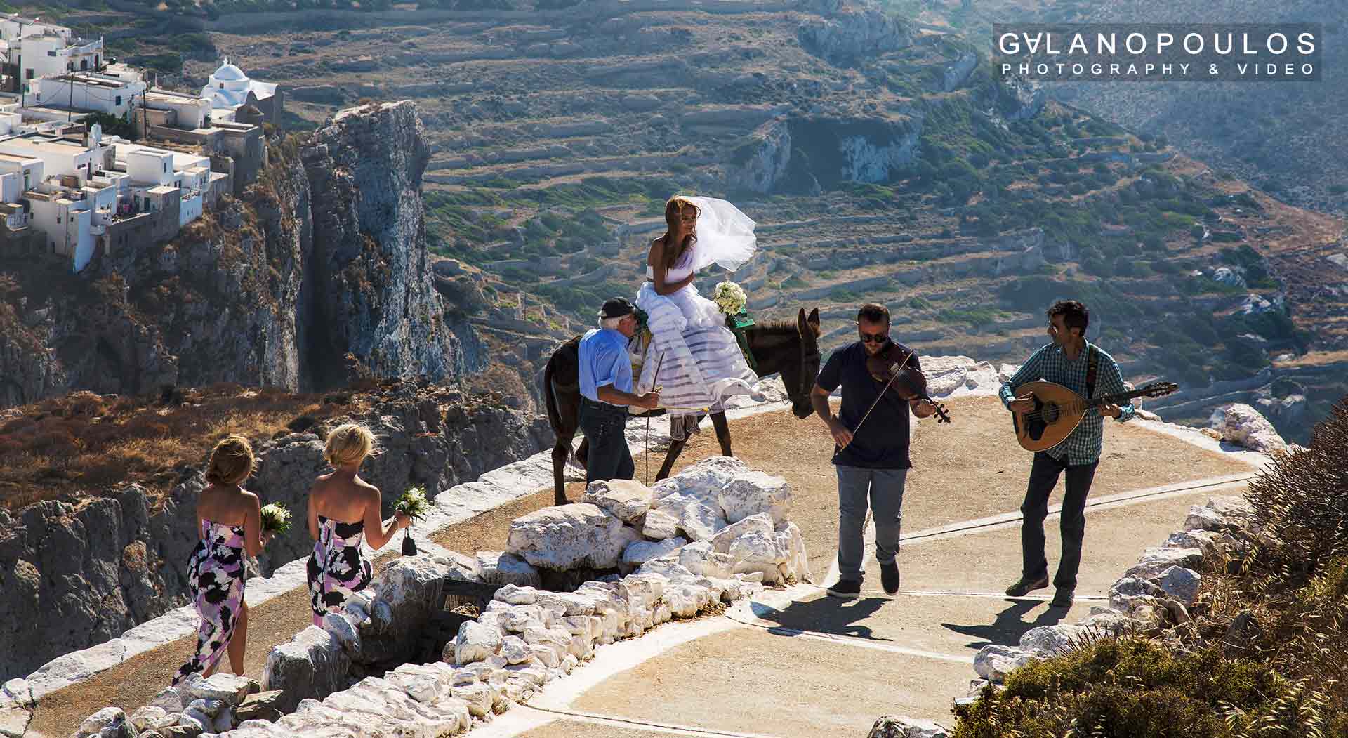wedding at Folegandros Island
