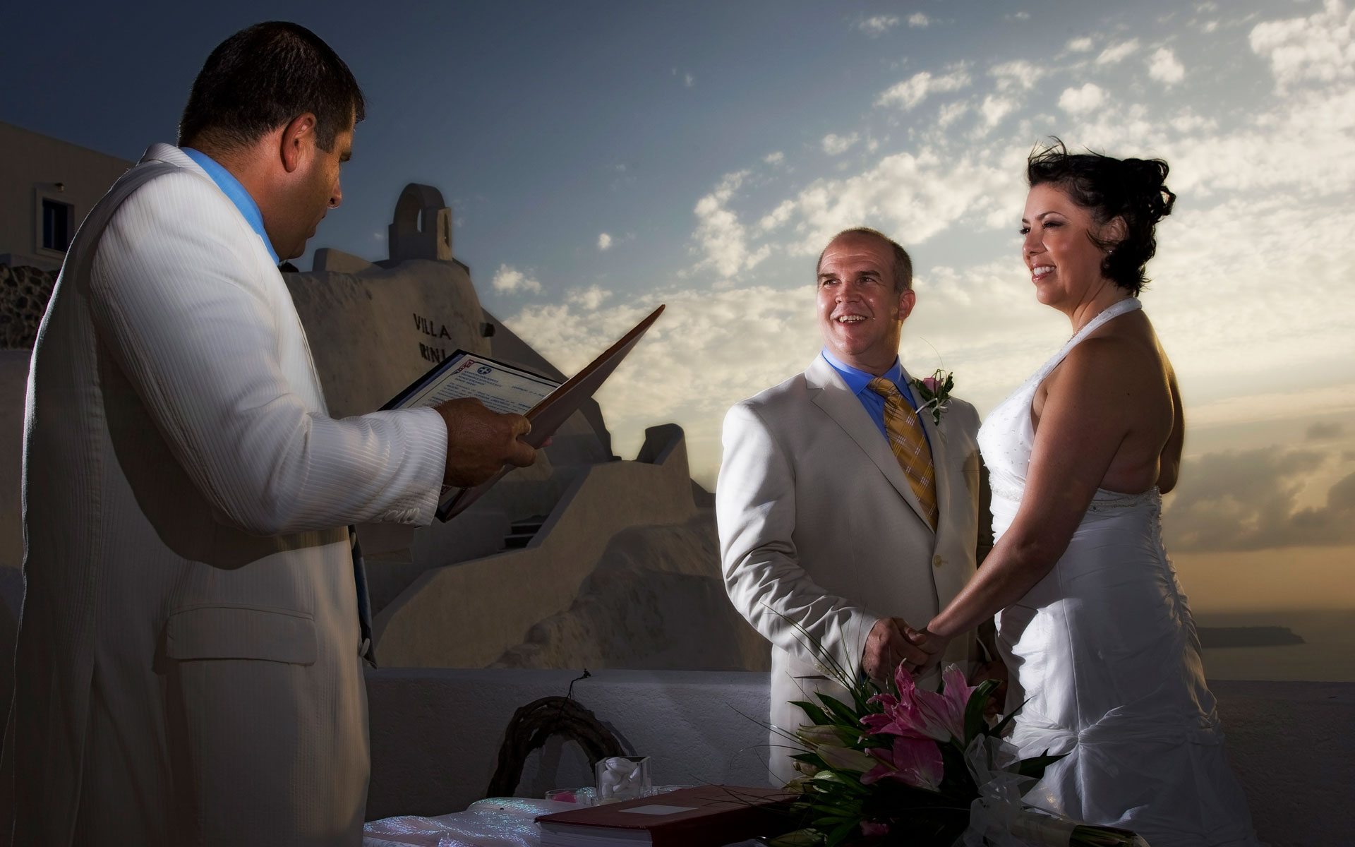 santorini wedding photography and video