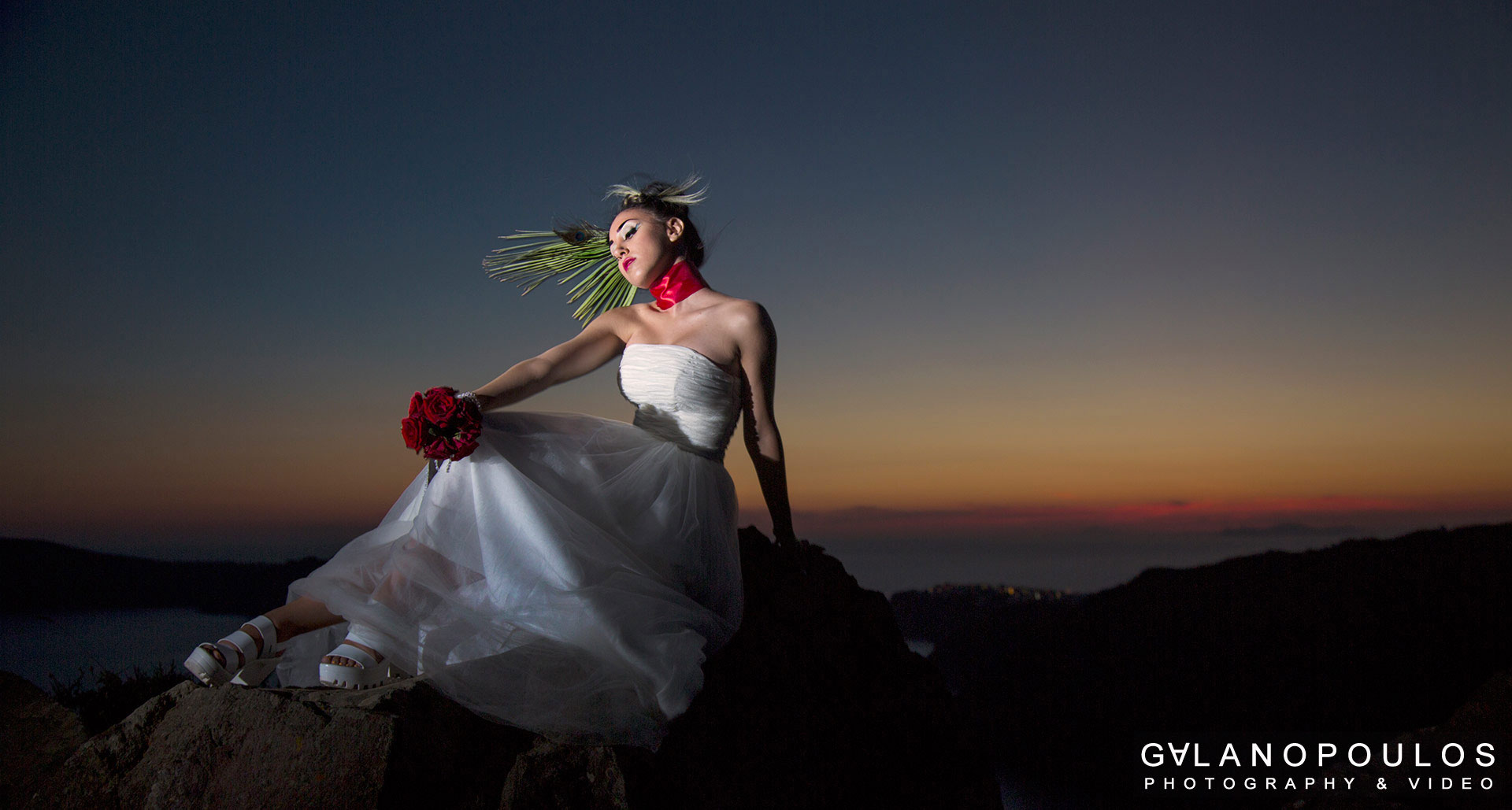 Santorini  fashion photography