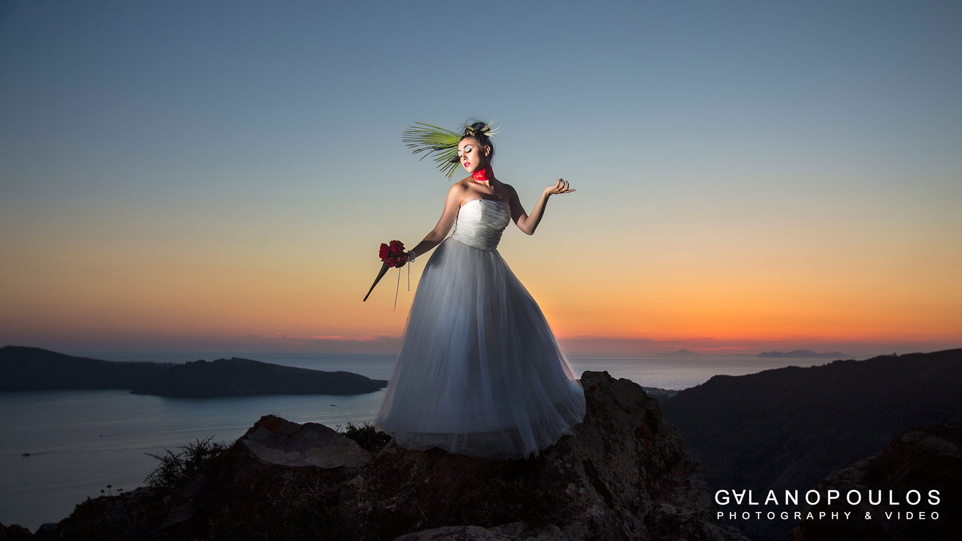 Santorini  fashion photography