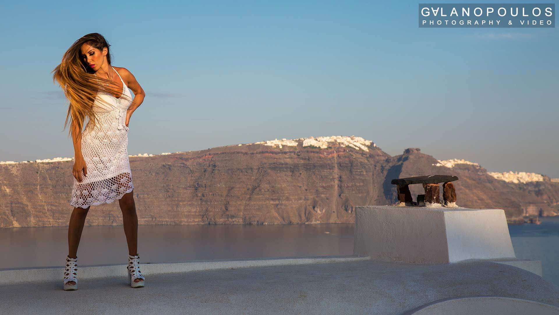 Santorini  fashion photography