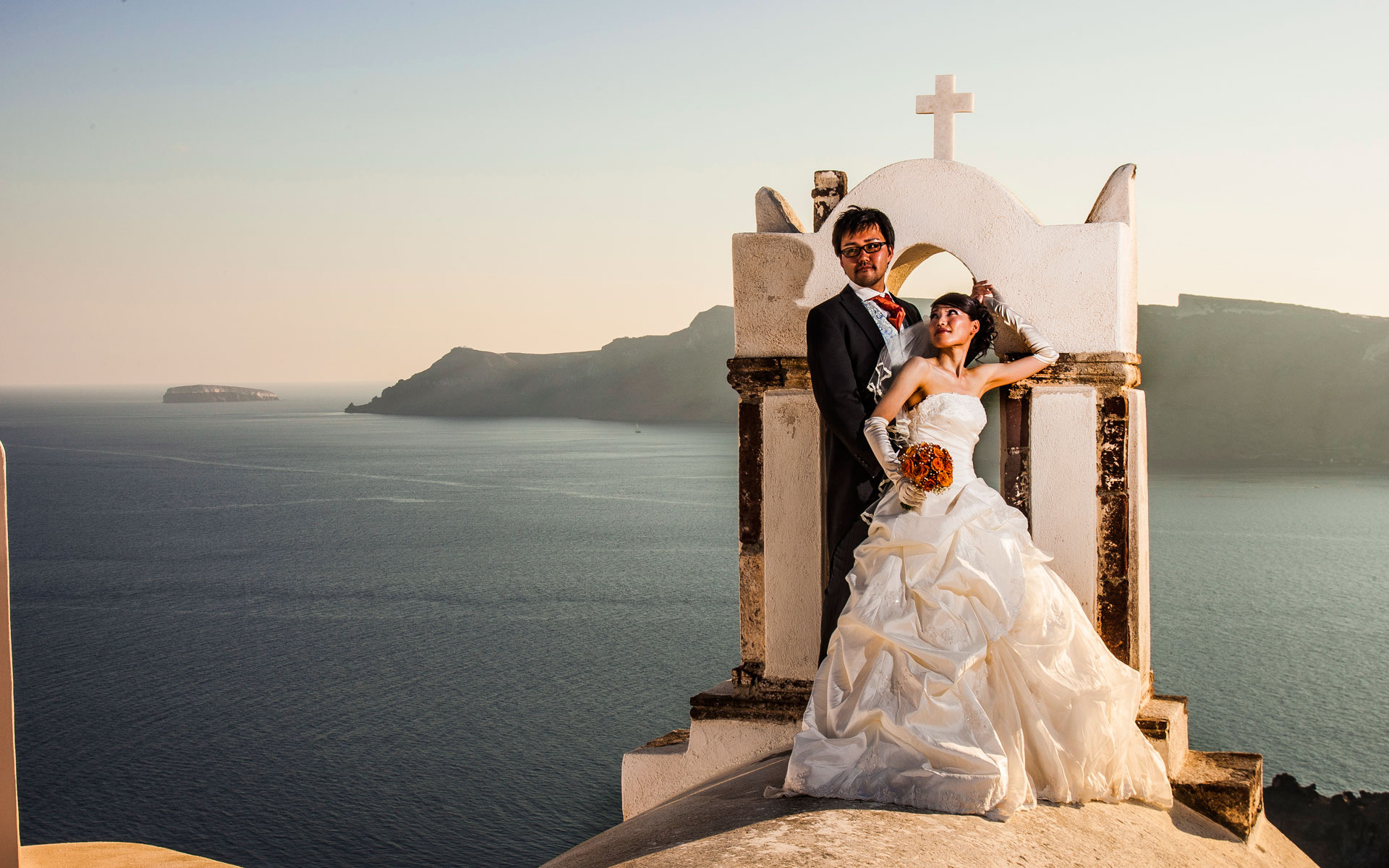 Santorini wedding photography 2012