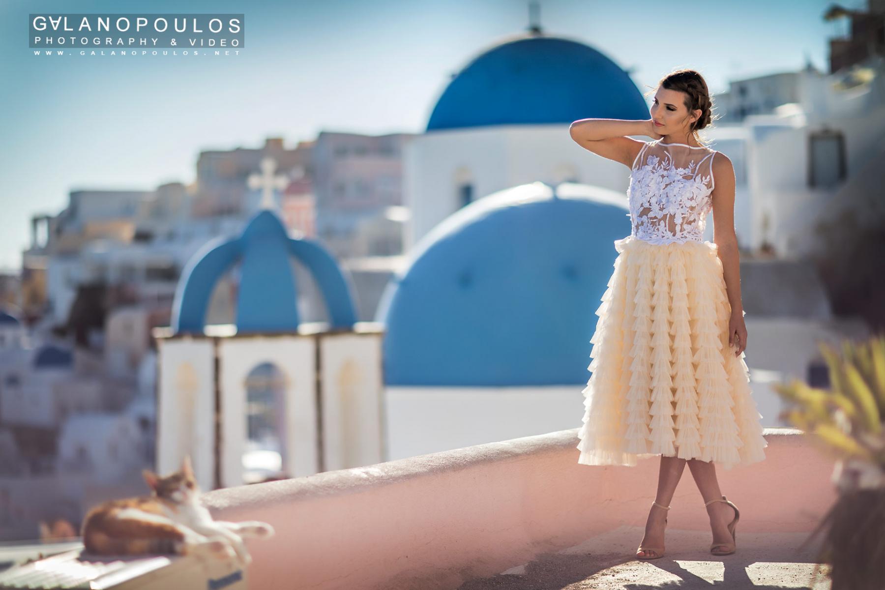 Santorini  fashion photography