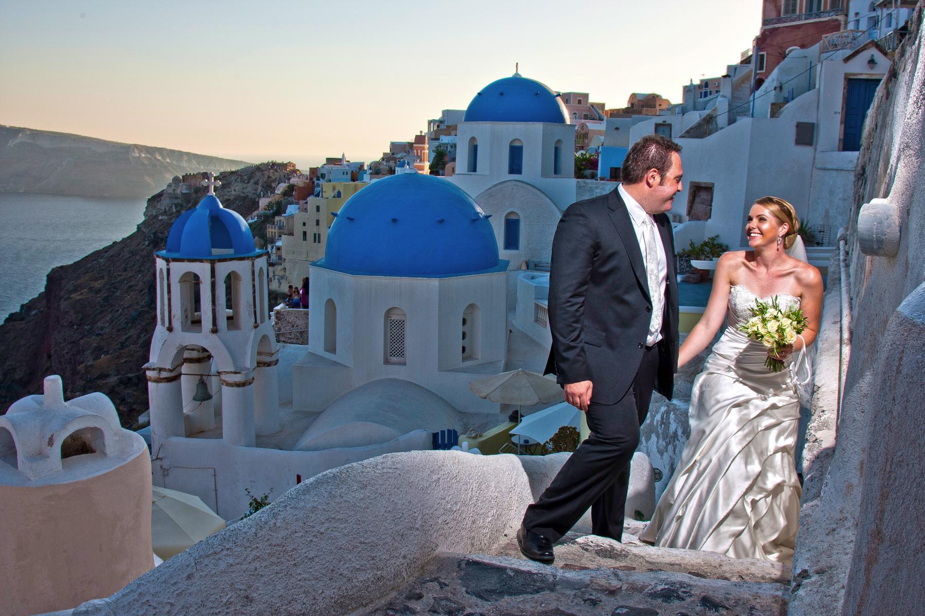 Santorini wedding photography & video