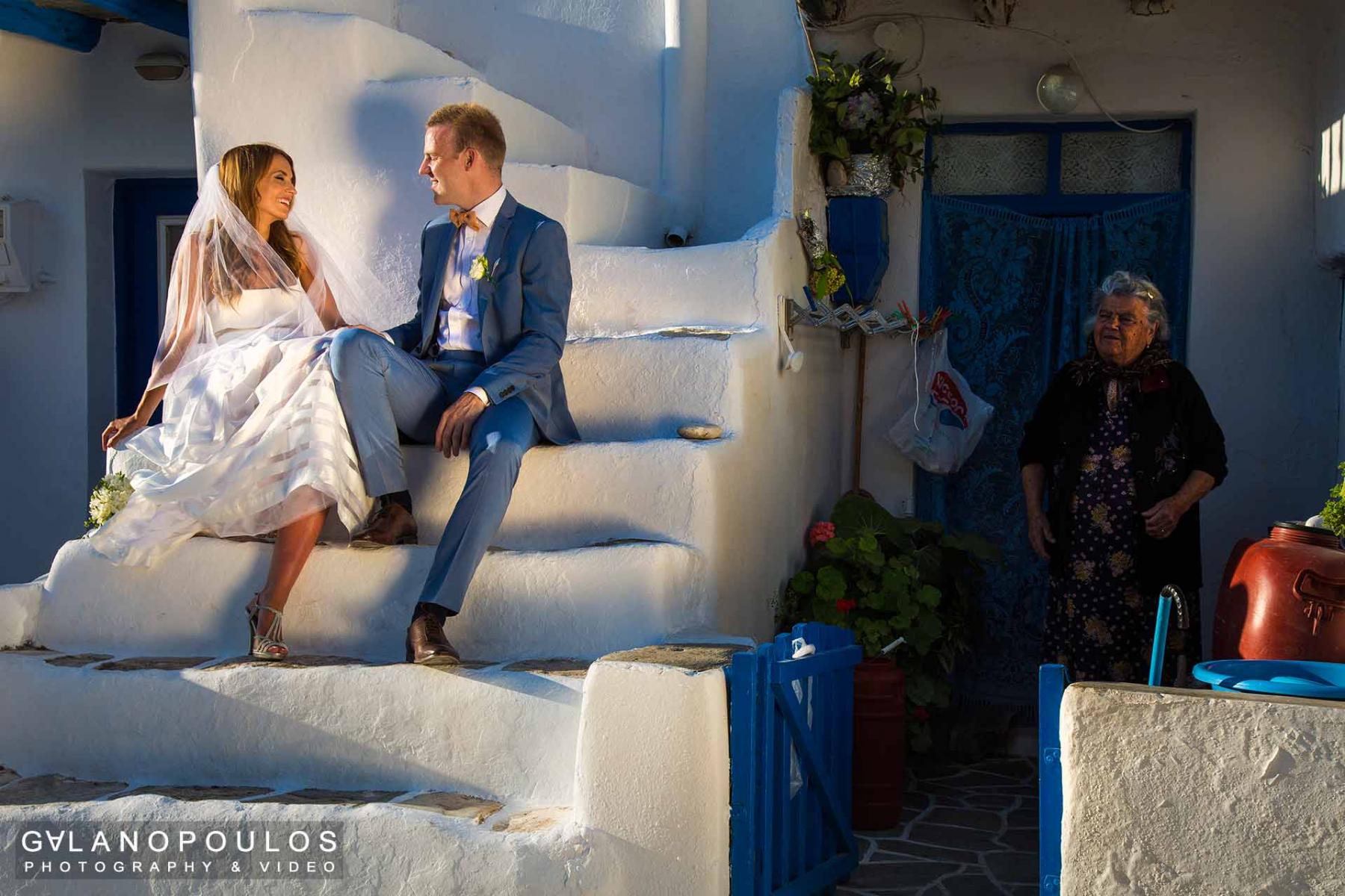 wedding at Folegandros Island